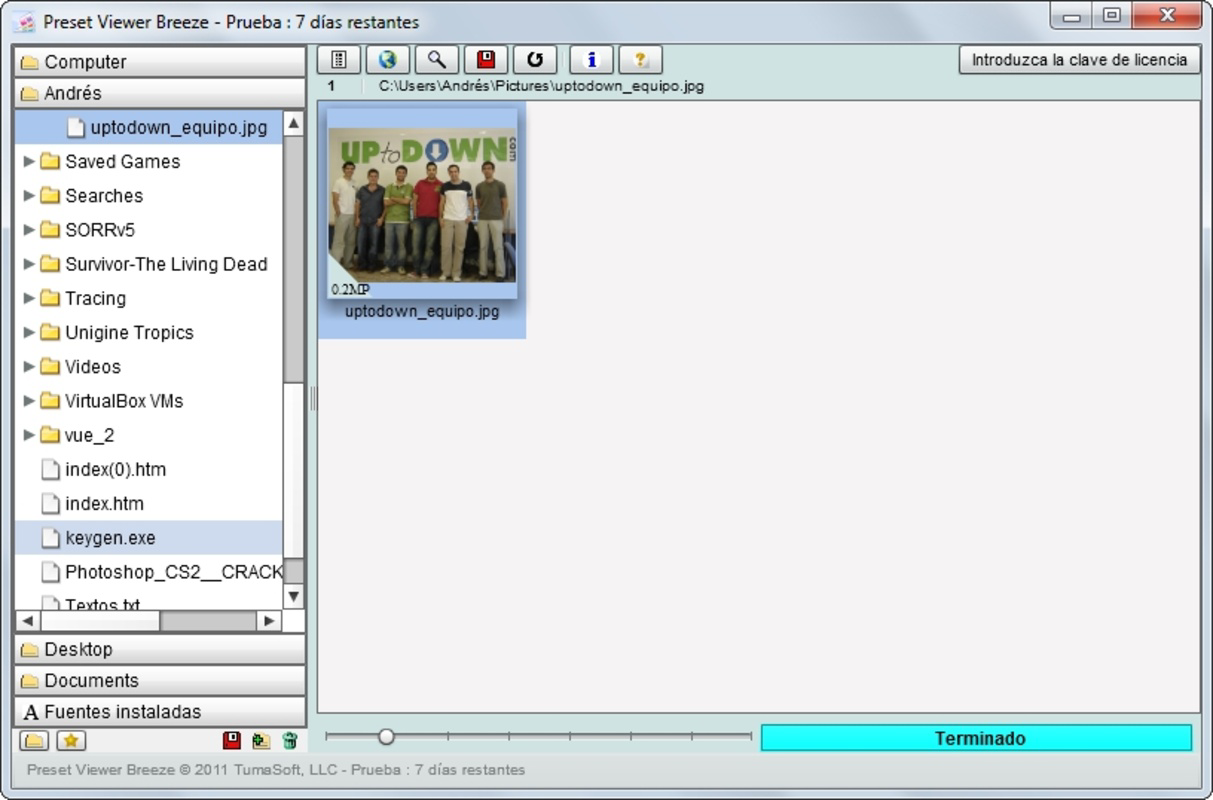 Preset Viewer Breeze