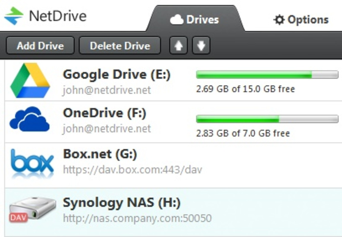 NetDrive for PC Windows 3.17.954 Download