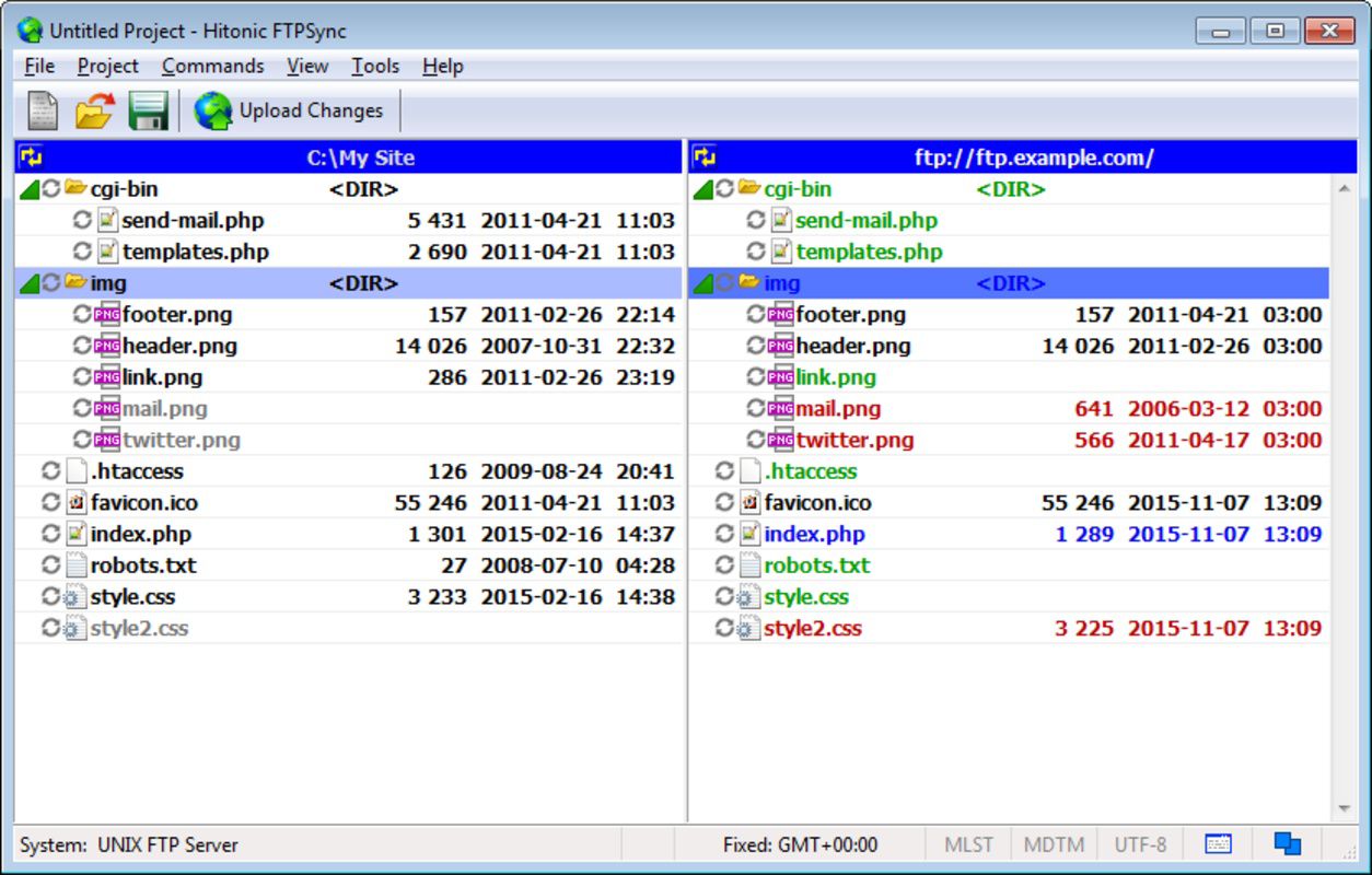 Hitonic FTPSync for PC Windows 1.6.0 Download