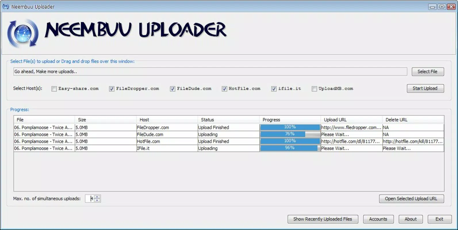 Neembuu Uploader