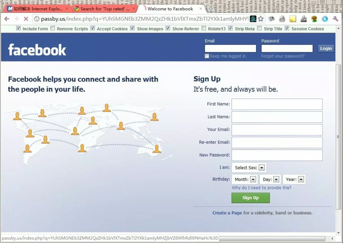 1-Click Web Proxy