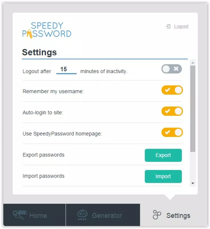 Speedy Password