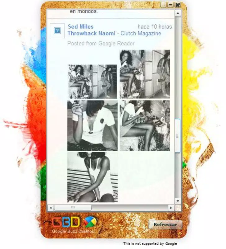 Google Buzz Desktop