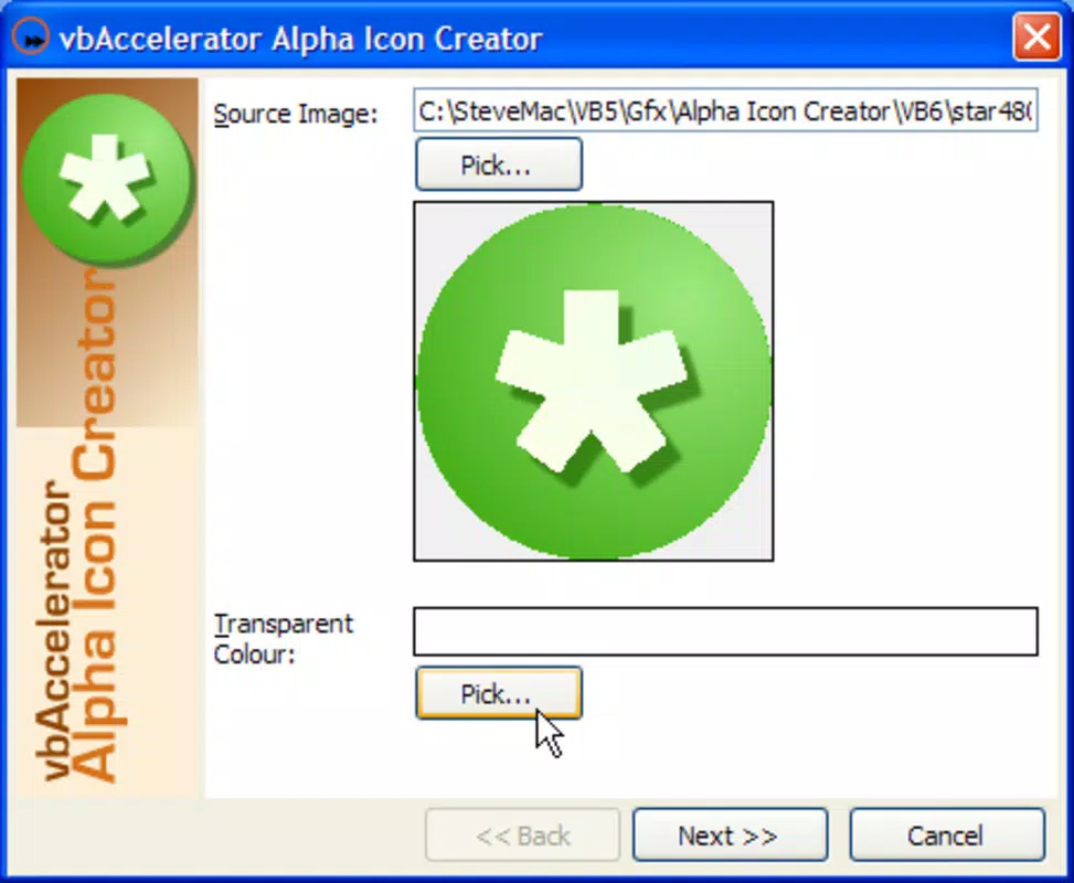 Alpha Icon Creator