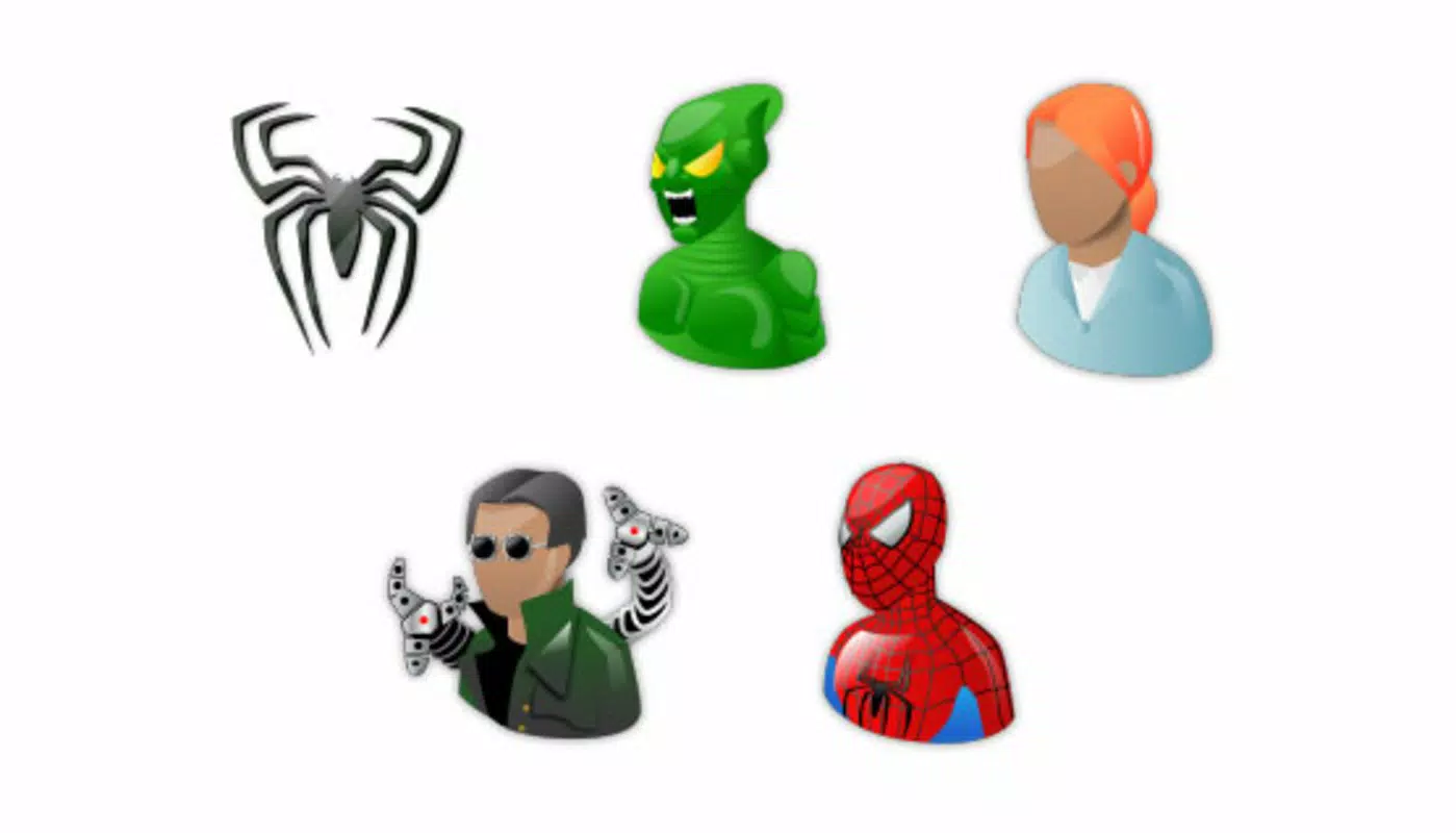 Spiderman Vista Icons