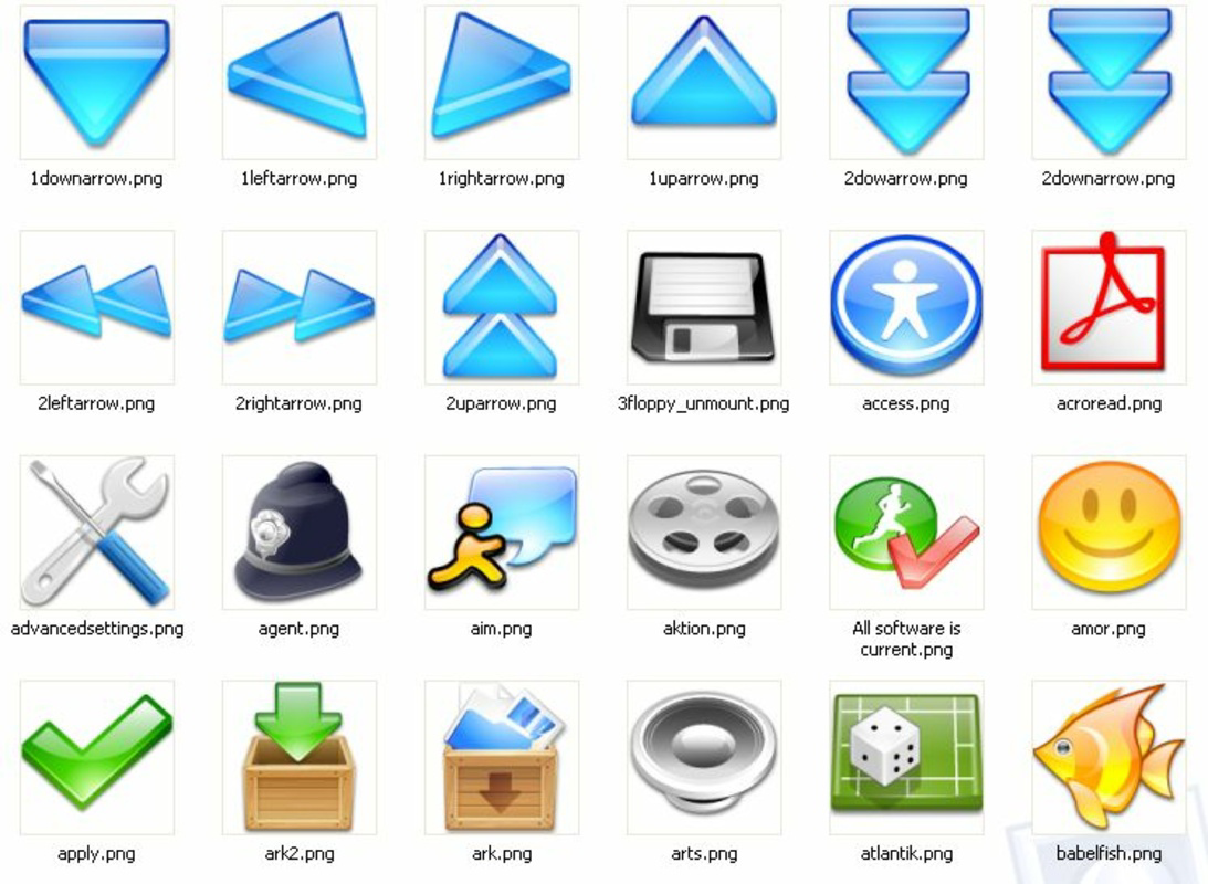 Crystal Clear Icons for PC Windows Download