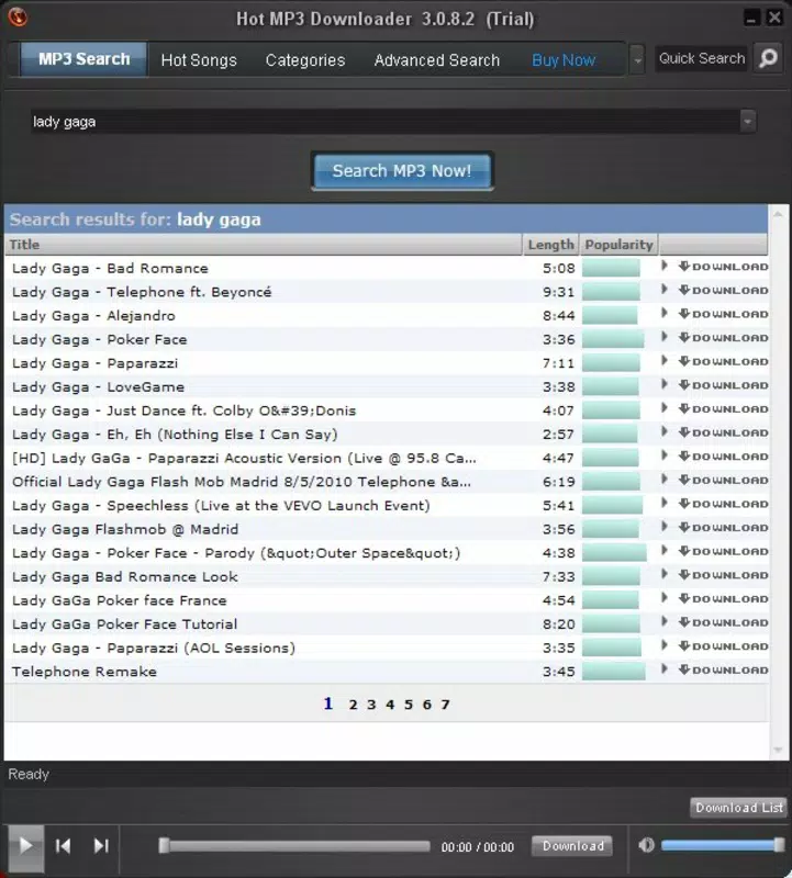 Hot MP3 Downloader