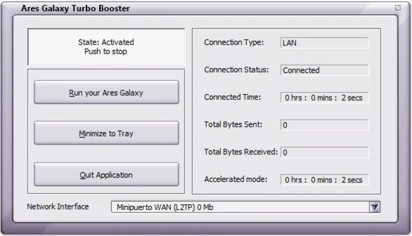Ares Galaxy Turbo Booster