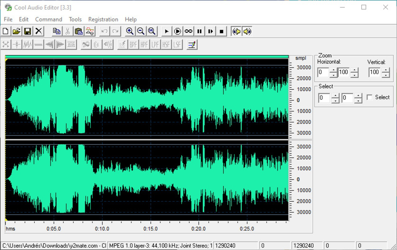 Cool Audio Editor for PC Windows 3.3 Download