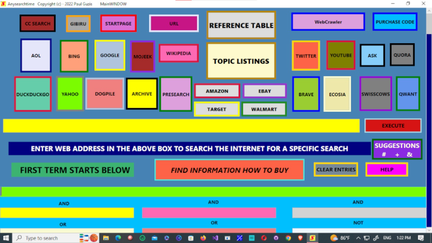 Anysearchtime