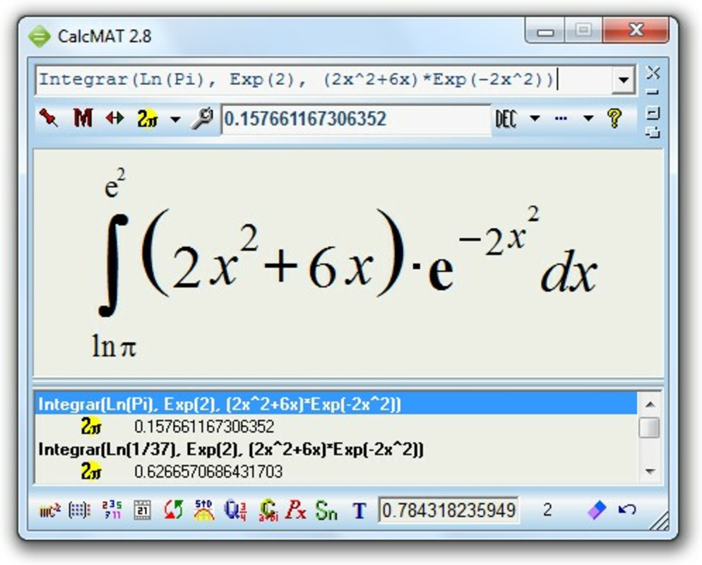 calcMAT