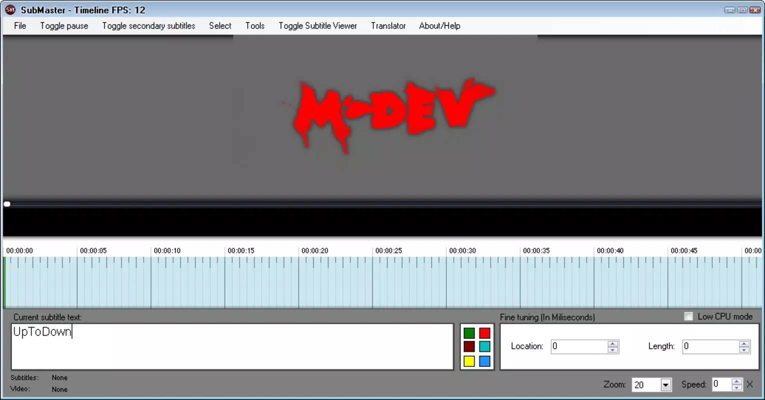 Kijio Subtitle Editor