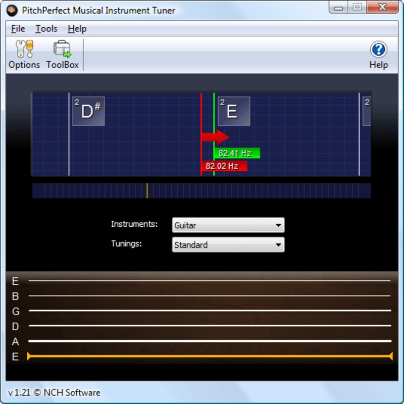 Download PitchPerfect Guitar Tuner Latest 2.12 for Windows PC