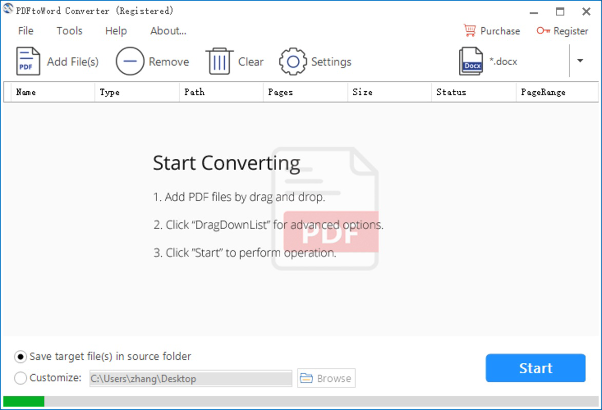 PDFtoWord Converter