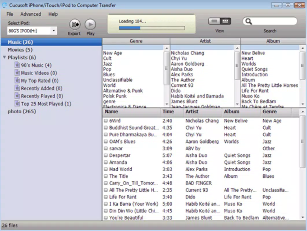 iPad iPhone iPod to Computer Transfer