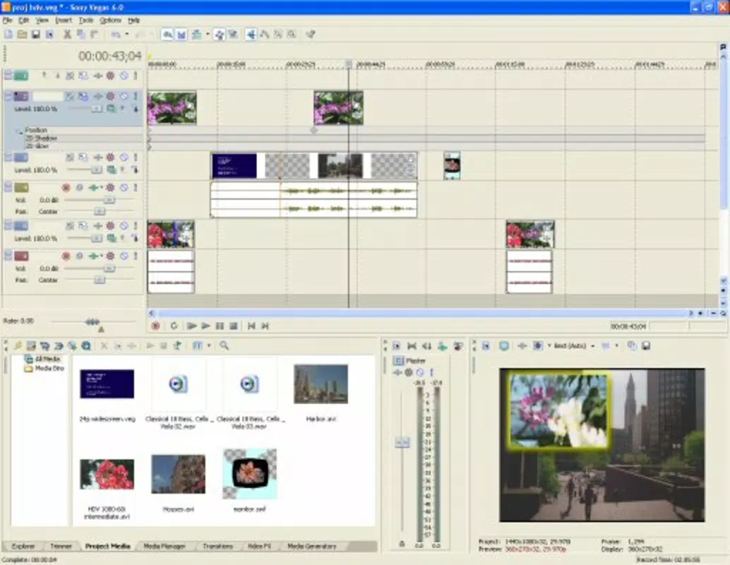 Sony Vegas Movie Studio