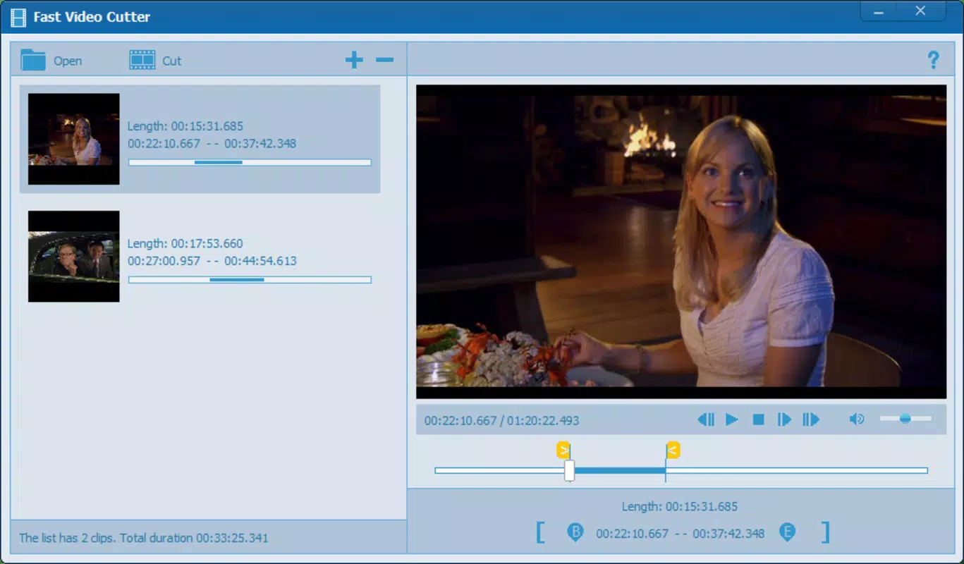 Fast Video Cutter