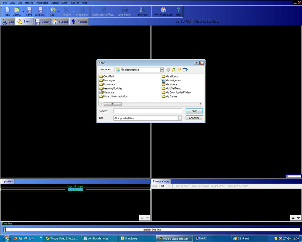 Wiagra Video Effector