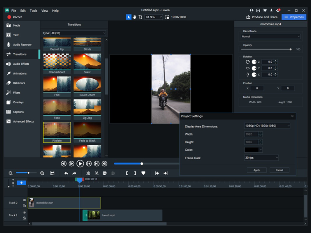 LUXEA Free Video Editor