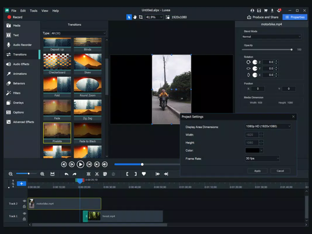 LUXEA Free Video Editor