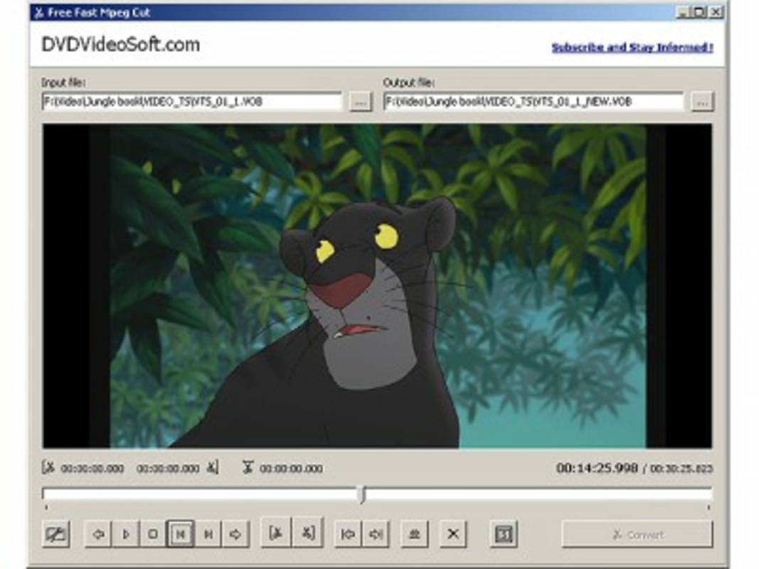 Free Fast MPEG Cut