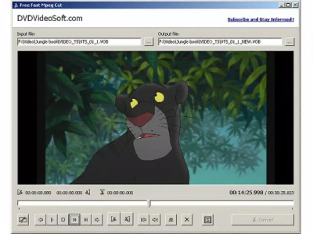 Free Fast MPEG Cut