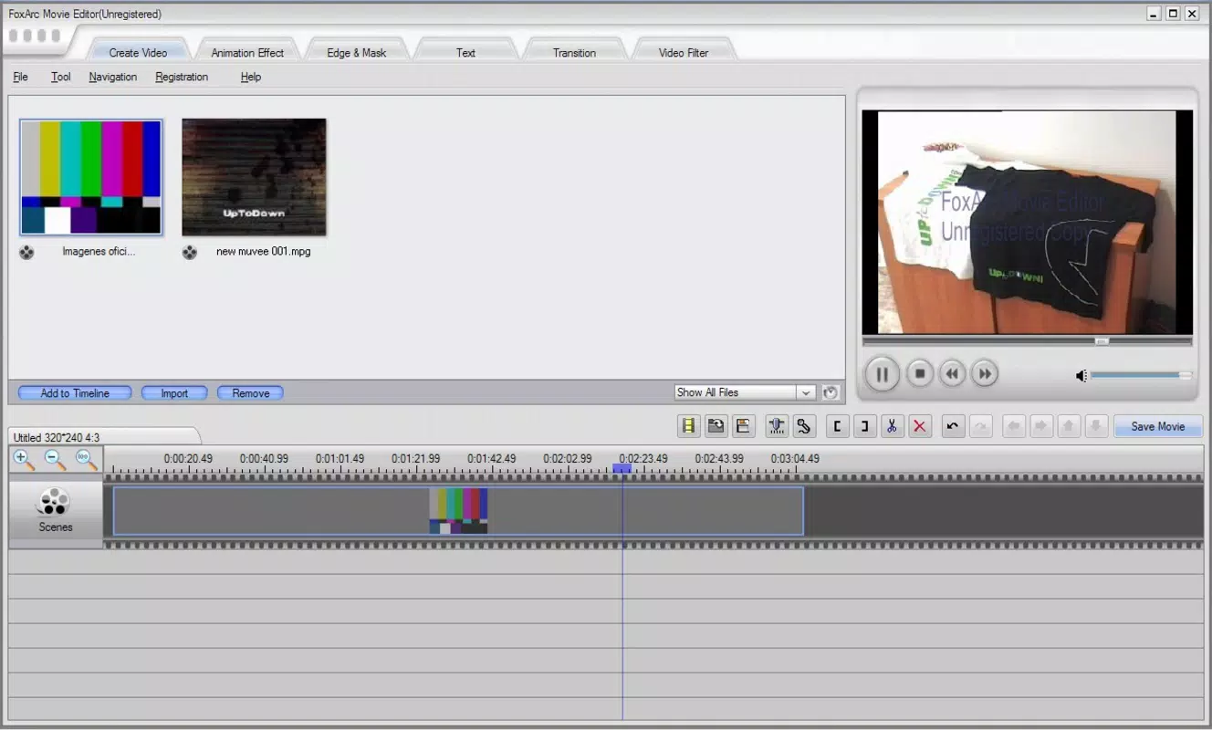FoxArc Movie Editor