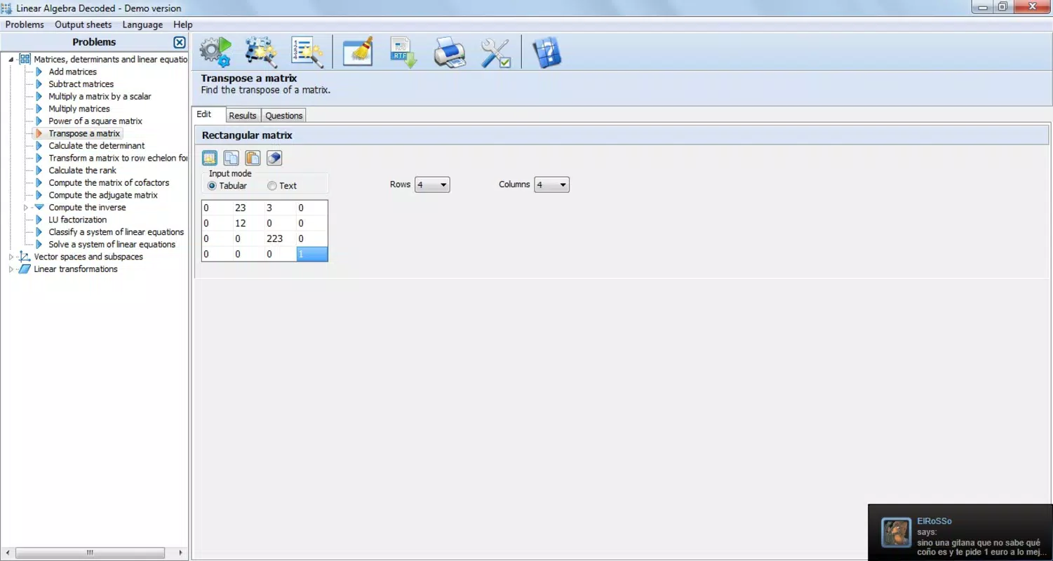 Linear Algebra Decoded