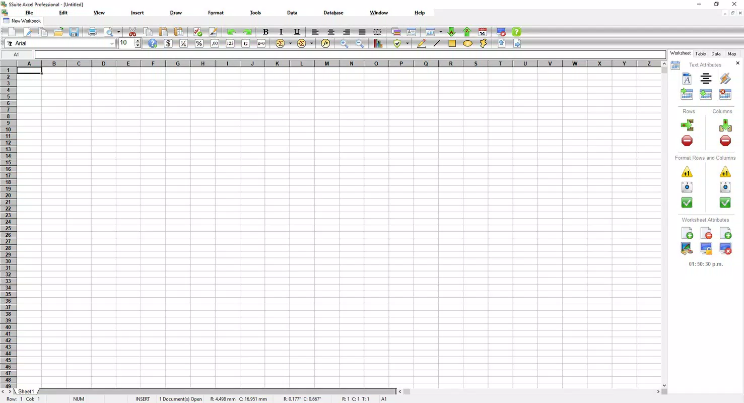SSuite Axcel Professional Spreadsheet