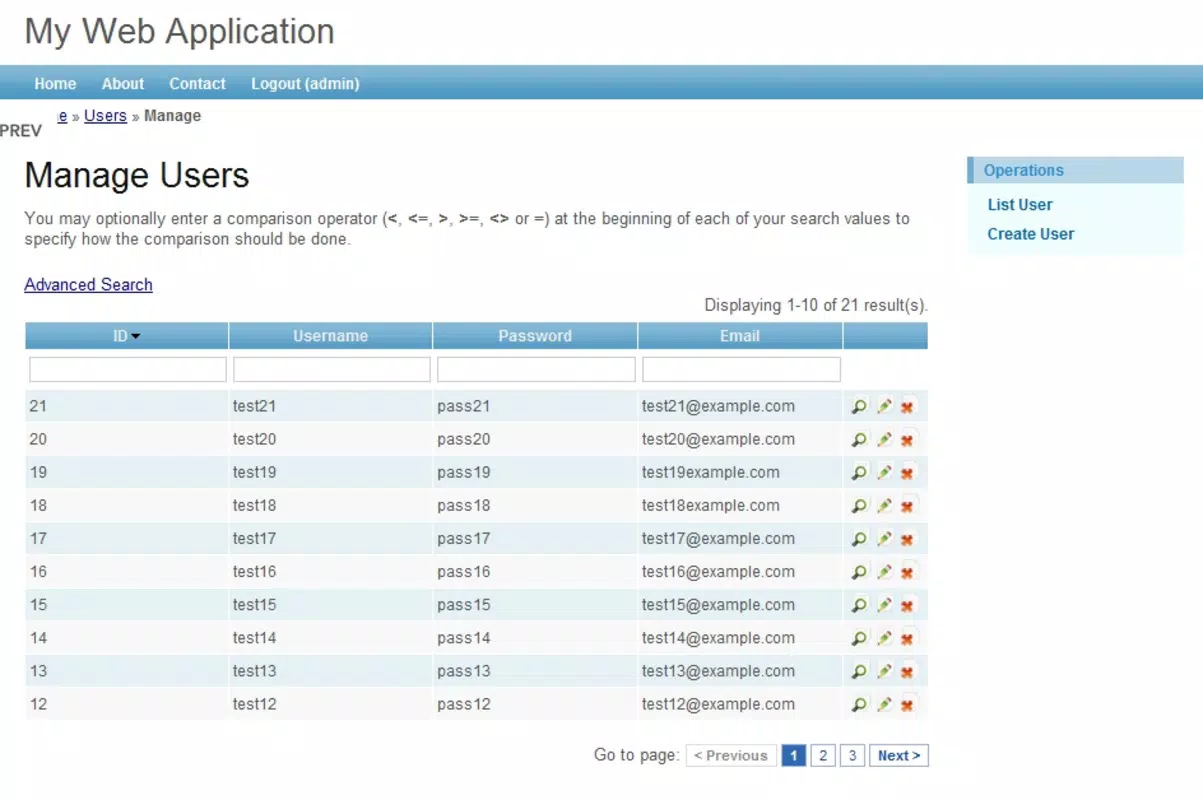 Yii Framework