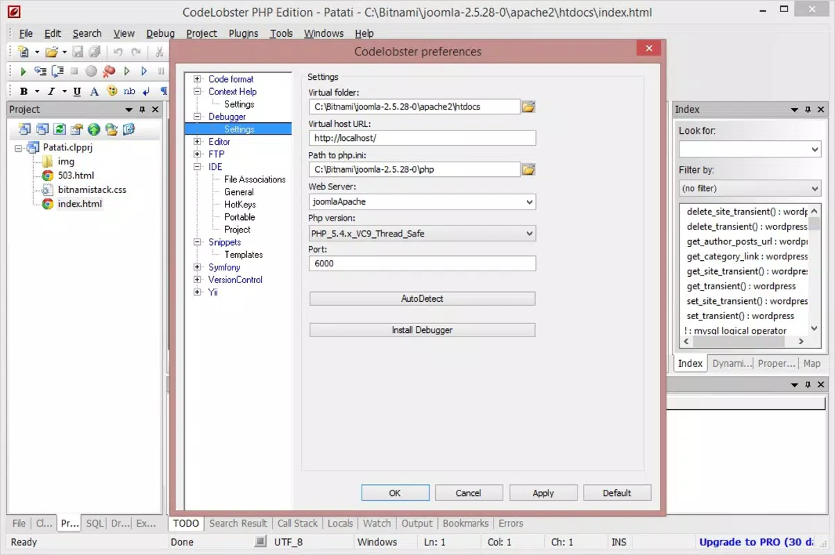 Codelobster PHP Edition