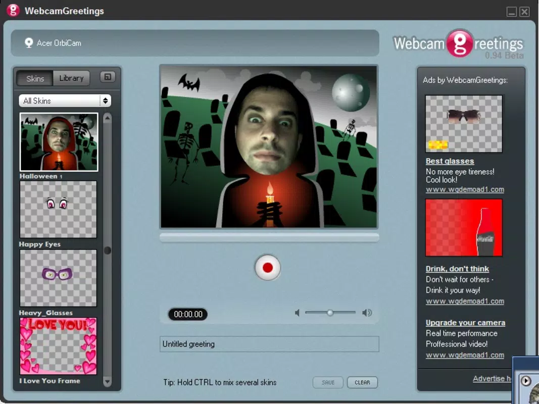 Webcam Greetings Studio