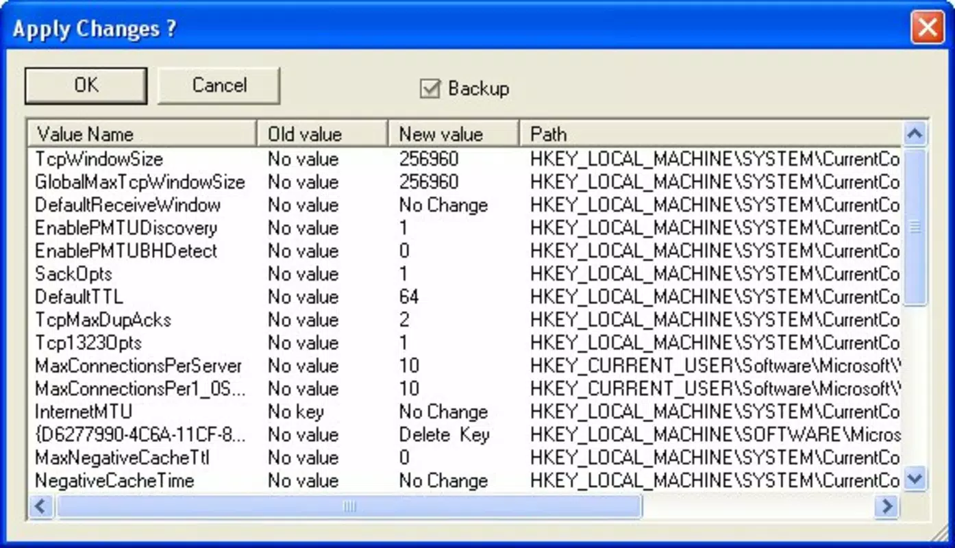 TCP Optimizer
