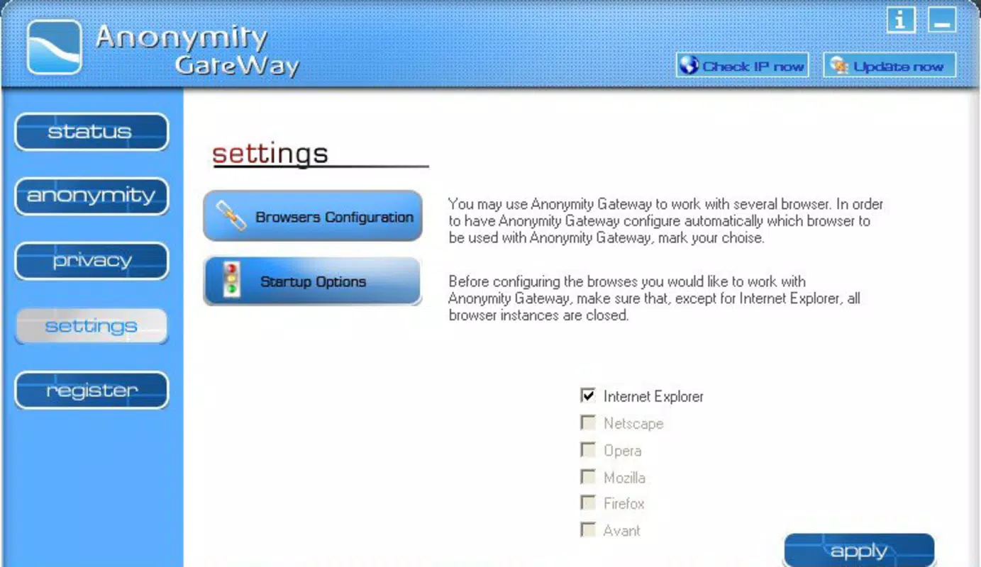 Anonymity Gateway