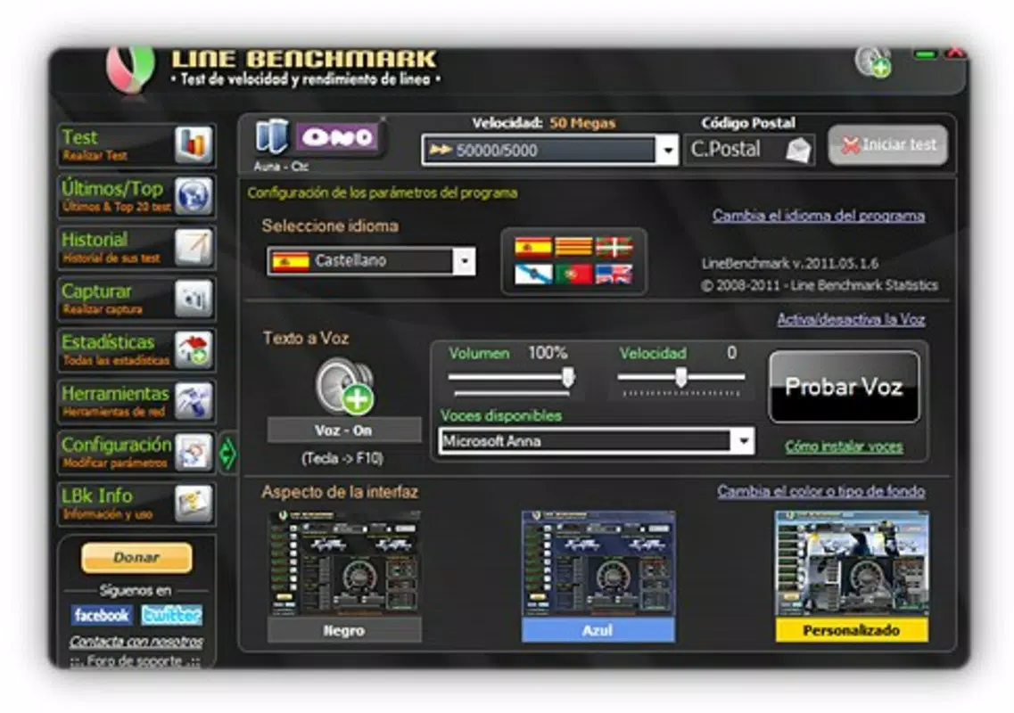 Line Benchmark