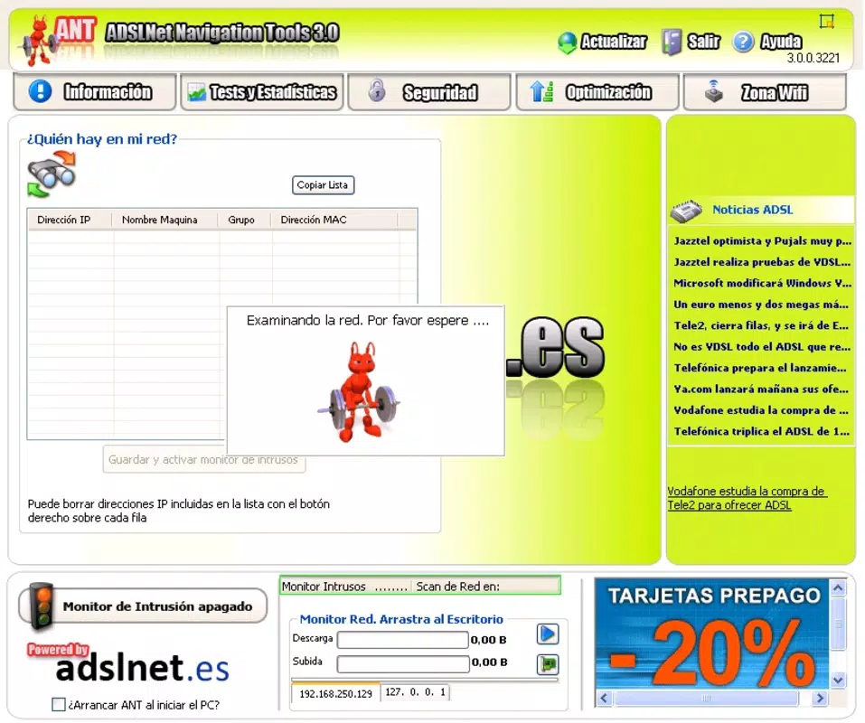 ADSLNet Navigation Tools