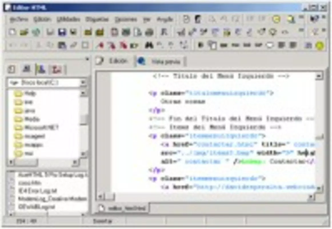 Editor HTML