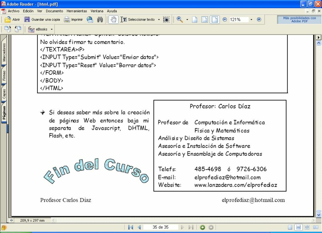Tutorial de HTML