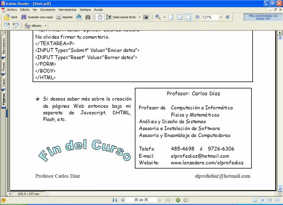 Tutorial de HTML