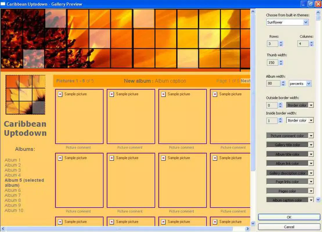 Web Gallery Builder