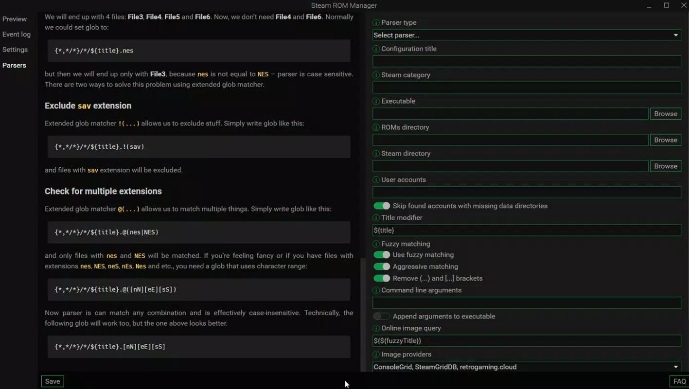Steam ROM Manager