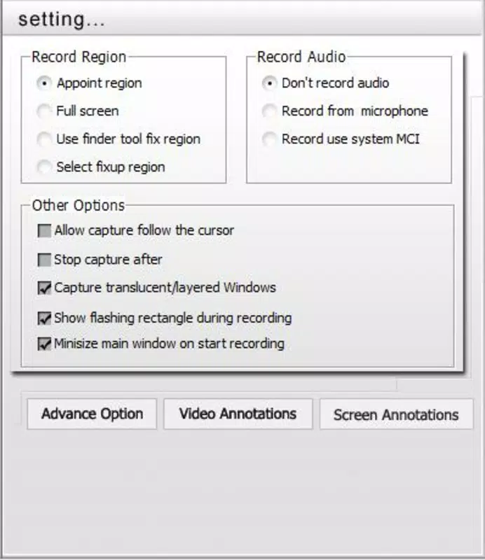 Acala Screen Recorder