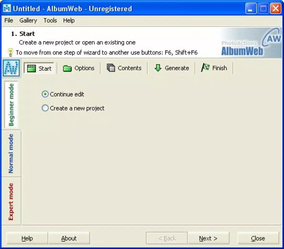 AlbumWeb