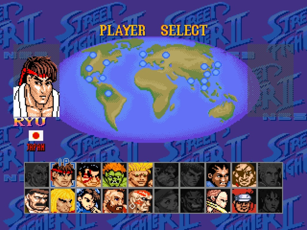 Super Street Fighter 2 NES