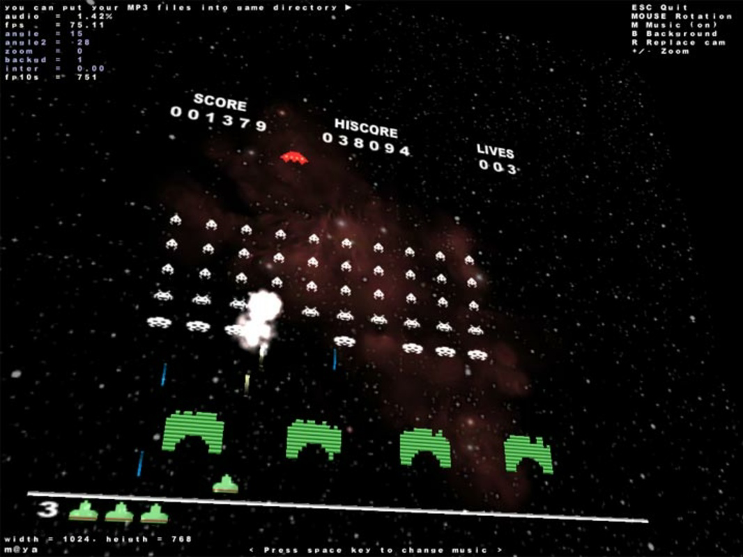 Space Invaders OpenGL