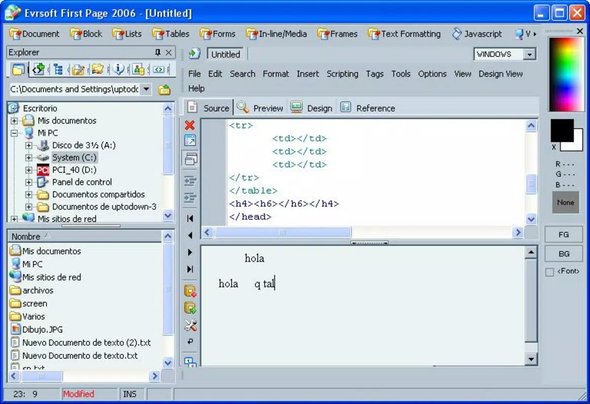 Evrsoft First Page 2006