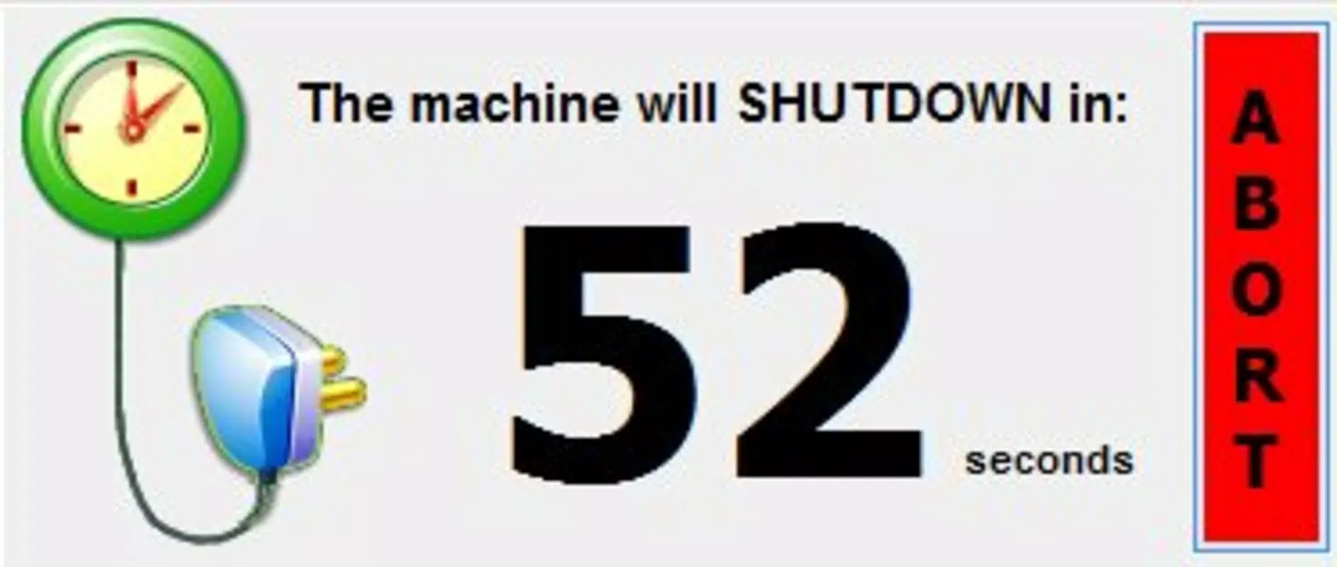 Timed Shutdown