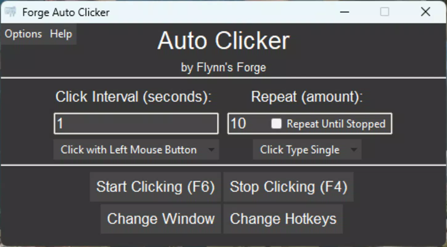 Forge Auto Clicker