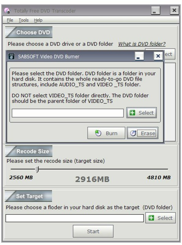 Totally Free DVD Trancoder