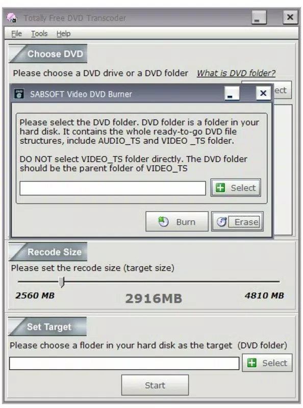 Totally Free DVD Trancoder